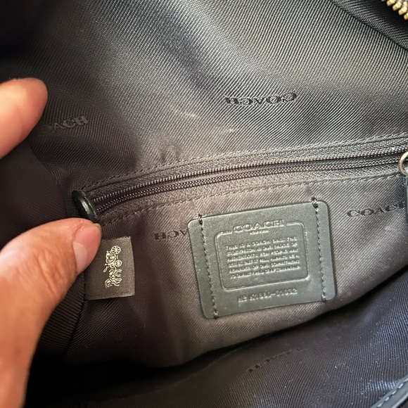 COACH Campus Backpack 23 In Black - Picture 6 of 9